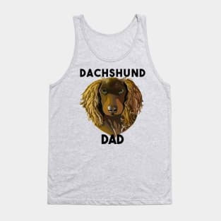 Dachshund Dad Tank Top